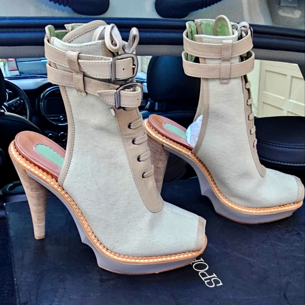 SPORTMAX - Quiz Ankle Bootie - 38 - Picture 2 of 8